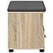 Panca per ingresso con cuscino Rovere Sonoma 60 x 38 x 46 cm - Foto miniatura 6