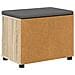 Panca per ingresso con cuscino Rovere Sonoma 60 x 38 x 46 cm - Foto miniatura 7