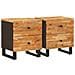 Armadio da Notte con cassetto 2 pcs Marrone 40 x 33 x 46 cm - Foto miniatura 1