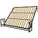 Letto a Scomparsa Morphy Classic - Sistema multifunzionale modulare SizeFlex & TypeFlex, letto a scomparsa salvaspazio ed estensibile con moduli divano (180x200 cm, Orizzontale) - Foto miniatura 4
