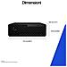 Z2 SFF G1i Workstation Wolf Pro Security Edition Intel Core Ultra 7 265 32 GB DDR5-SDRAM 1 TB SSD NVIDIA RTX A400 Windows 11 Pro Stazione di lavoro AI Workstation, AI PC Nero - Foto miniatura 2