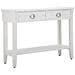 Console Shine Bianca Con Cassetti In Legno E Metallo - Foto miniatura 1