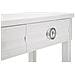 Console Shine Bianca Con Cassetti In Legno E Metallo - Foto miniatura 4