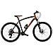 Bici Misura 29 Mountain Bike Telaio Alluminio Uomo Bicicletta Mtb Crow Ltwoo 11v Freni Disco Idraulici Forcella Idraulica - 48 Nero Verde Verde Fluo Opaco - Foto miniatura 2