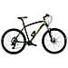 Bici Misura 29 Mountain Bike Telaio Alluminio Uomo Bicicletta Mtb Crow Ltwoo 11v Freni Disco Idraulici Forcella Idraulica - 48 Nero Verde Verde Fluo Opaco - Foto miniatura 1