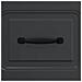 Mobile con Cassetti Nero 33 x 34,5 x 87 cm Legno ingegnerizzato - Foto miniatura 7