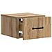 Mobiletto da notte a muro con cassetto 2 pcs Rovere Artigianale - Foto miniatura 4