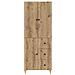 Set di armadi 2 pcs 66 x 34,5 x 90 cm Legno ingegnerizzato - Foto miniatura 4