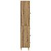 Set di armadi 2 pcs 66 x 34,5 x 90 cm Legno ingegnerizzato - Foto miniatura 5