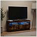 Mobile TV LED Rovere Fumo Legno ingegnerizzato - Foto miniatura 4