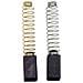 Spazzole di carbone per Black & Decker GCT600 Tipo 1 - 6,3 x 6,3 x 11 mm - coppia - Foto miniatura 1