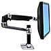 Braccio LX da Tavolo alluminio per LCD fino a 24" - Foto miniatura 2