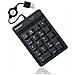 Tastierino Numerico USB 12523  (Layout Tedesco) Colore Nero - Foto miniatura 3