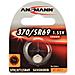 Batteria SR69 per Orologio Argento Ossido 26 mAh 1.55 V 1516-0018 - Foto miniatura 2