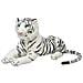 Giocattolo in Peluche Tigre Bianca XXL - Foto miniatura 1