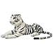 Giocattolo in Peluche Tigre Bianca XXL - Foto miniatura 4
