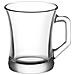 Zen 6 Pezzo Tazza Di Caffè + Set Di Vetro - Stile Moderno Per Sqaure Maniglia Te / Caffè Glasses - Clear - 225ml - Foto miniatura 4