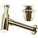 Klick-klack - Sifone Per Lavabo, Con Valvola Di Scarico, Set Da 2 Pezzi, Colori Assortiti, Oro - Foto miniatura 5