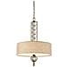 Sospensione A Soffitto A 3 Luci Bronzo, Beige, Attacco E27 - Foto miniatura 1