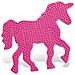 Modello per perline da stirare SES, unicorno - Foto miniatura 1