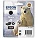 T260140 26 Orso Polare Cartuccia Ink Originale Nero per Expression Premium XP-600 / XP-605 / XP-700 Capacità 220 Pagine - Foto miniatura 1