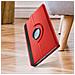 Custodia Per Ipad A16 / 10.9 2022 Copertina Supporto Rotante 360° Rossa - Foto miniatura 3