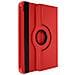 Custodia Per Ipad A16 / 10.9 2022 Copertina Supporto Rotante 360° Rossa - Foto miniatura 1