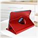Custodia Per Ipad A16 / 10.9 2022 Copertina Supporto Rotante 360° Rossa - Foto miniatura 4