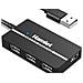 Hub USB 2.0 Slim a 4 Porte Autoalimentato - Foto miniatura 1