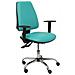 Sedia Da Ufficio B10crrp Verde Turchese - Foto miniatura 1