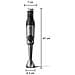 Frullatore ad Immersione Series 5000 HR2685/00 con Recipiente da 1.7 L Potenza 1200 Watt Colore Acciaio Inossidabile - Foto miniatura 6
