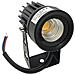 Faretto Led Luce Calda Cob 3.5 W Proiettore Da Giardino Terra Staffa A Parete - Foto miniatura 2