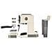 Macchina da Caffè Espresso Semi Automatica Serbatoio 1.5 L Potenza 1350 W Colore Beige - Foto miniatura 5