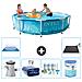 Piscina Fuori Terra - In Giro - 305x76 Cm - Blu - Include Accessori Coordinati A1375 - Foto miniatura 1