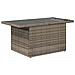 Set di divani da giardino  7 pezzi con cuscini grigi in polyrattan, Divano da giardino  2 posti con scatola e cuscini grigi in polyrattan - Foto miniatura 6