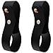 Elegante Clip Da Cintura Per Frustino Da Equitazione In Pelle Pu Black - Foto miniatura 3