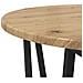 Tavolino 2 pz in Legno di Rovere e Metallo - - Foto miniatura 6