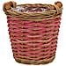 Set Di 2 Vasi Da Fiori In Rattan, Marrone-rosa, Universali - Foto miniatura 4