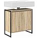 Mobile da Bagno Sonoma 60 x 30 x 60 cm Legno multistrato - Foto miniatura 3