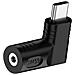 Adattatore Da Dc Femmina A Usb Type-c Maschio A Forma Di L Da 65w - Convertitore Power Delivery - Foto miniatura 3