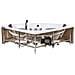 Vasca Idromassaggio Angolare Con Led Cuyabeno 211 X 150 Cm Bianco - Foto miniatura 4