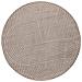 Tappeti per area Rotondo HUARTE Beige Ø 120 CM Poliestere - Foto miniatura 1