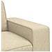 Divano 2 pcs Crema 182 x 80 x 82 cm Tessuto - Foto miniatura 7