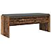 Panca per ingresso con cuscino Legno vecchio 103 x 38 x 40 cm - Foto miniatura 1