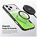 Cover per iPhone 17 Pro Max - TPU+PC+Pelle /PU, Verde, MagSafe - Foto miniatura 3