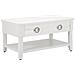 Tavolino Vkh516-bianco-legno-90x60x47 Cm - Foto miniatura 1