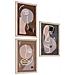 Set 3 Cornici Madison Con Stampe Line Art In Toni Naturali 21x30 Cm - Foto miniatura 2
