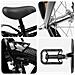 Bicicletta per Bambini 12 Pollici per bambini di 2-4 anni Nero - Foto miniatura 4