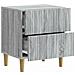 Armadio da Notte con cassetto Grigio Sonoma 43 x 34,5 x 48 cm - Foto miniatura 3