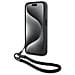 Custodia In Pelle Con Logo Bmw Per Iphone 15 Pro - Nera - Foto miniatura 4